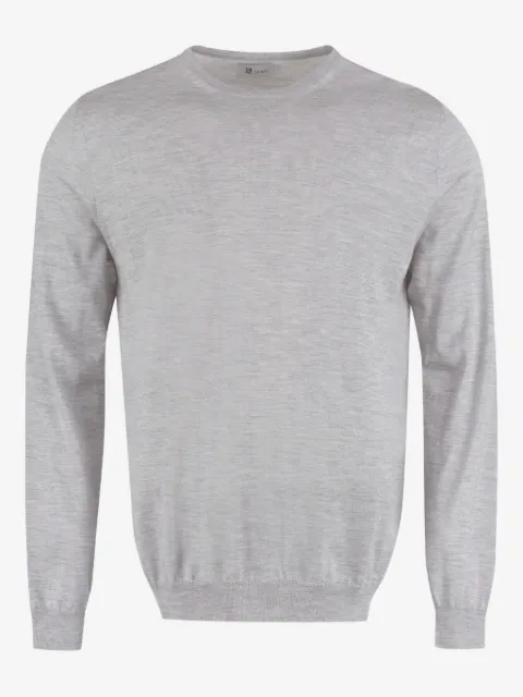 THE (Alphabet) fine knit crew-neck sweater