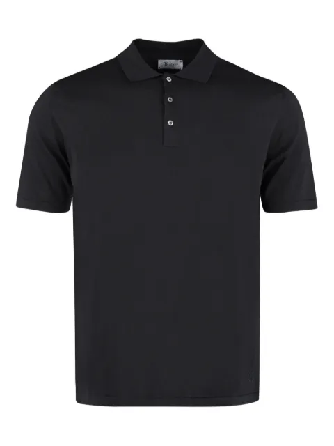 THE (Alphabet) cotton polo shirt