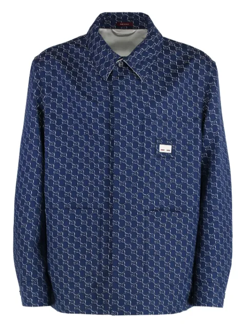 Gucci monogram-print shirt