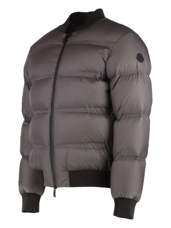 Moncler キルティング パデッドジャケット | ブラウン | FARFETCH JP
