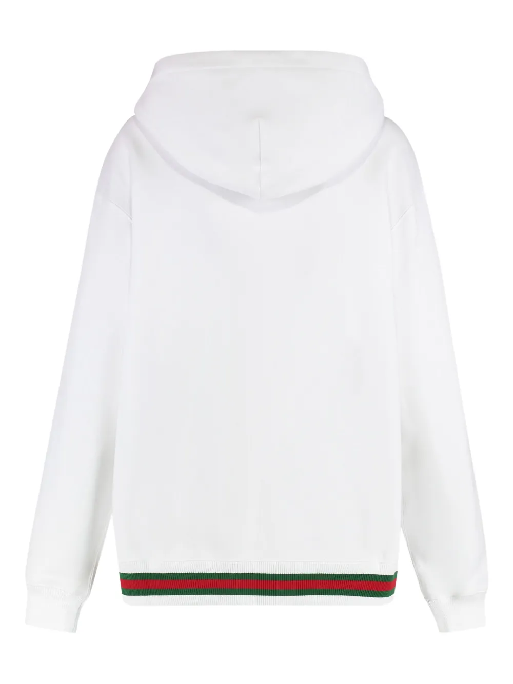 Gucci full-zip hoodie Wit