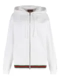 Gucci full-zip hoodie - White