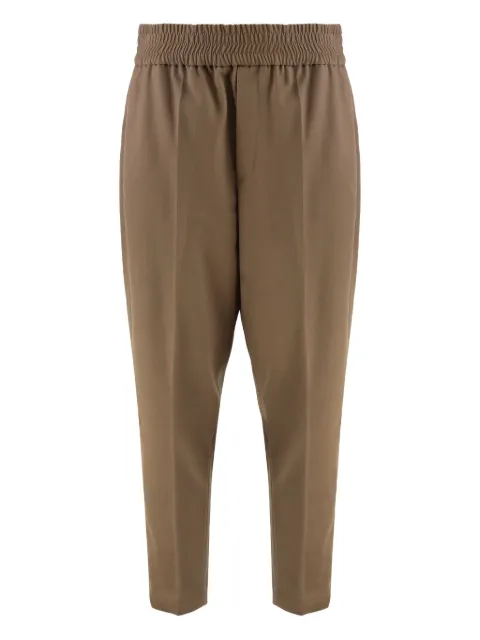 Brunello Cucinelli pantalones con cinturilla elástica
