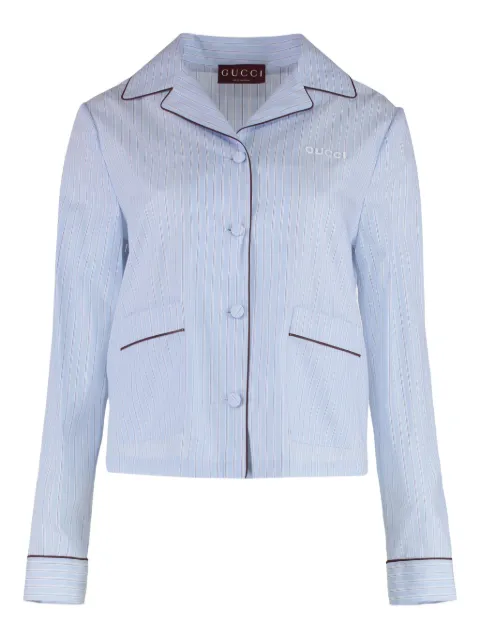 Gucci striped cotton shirt