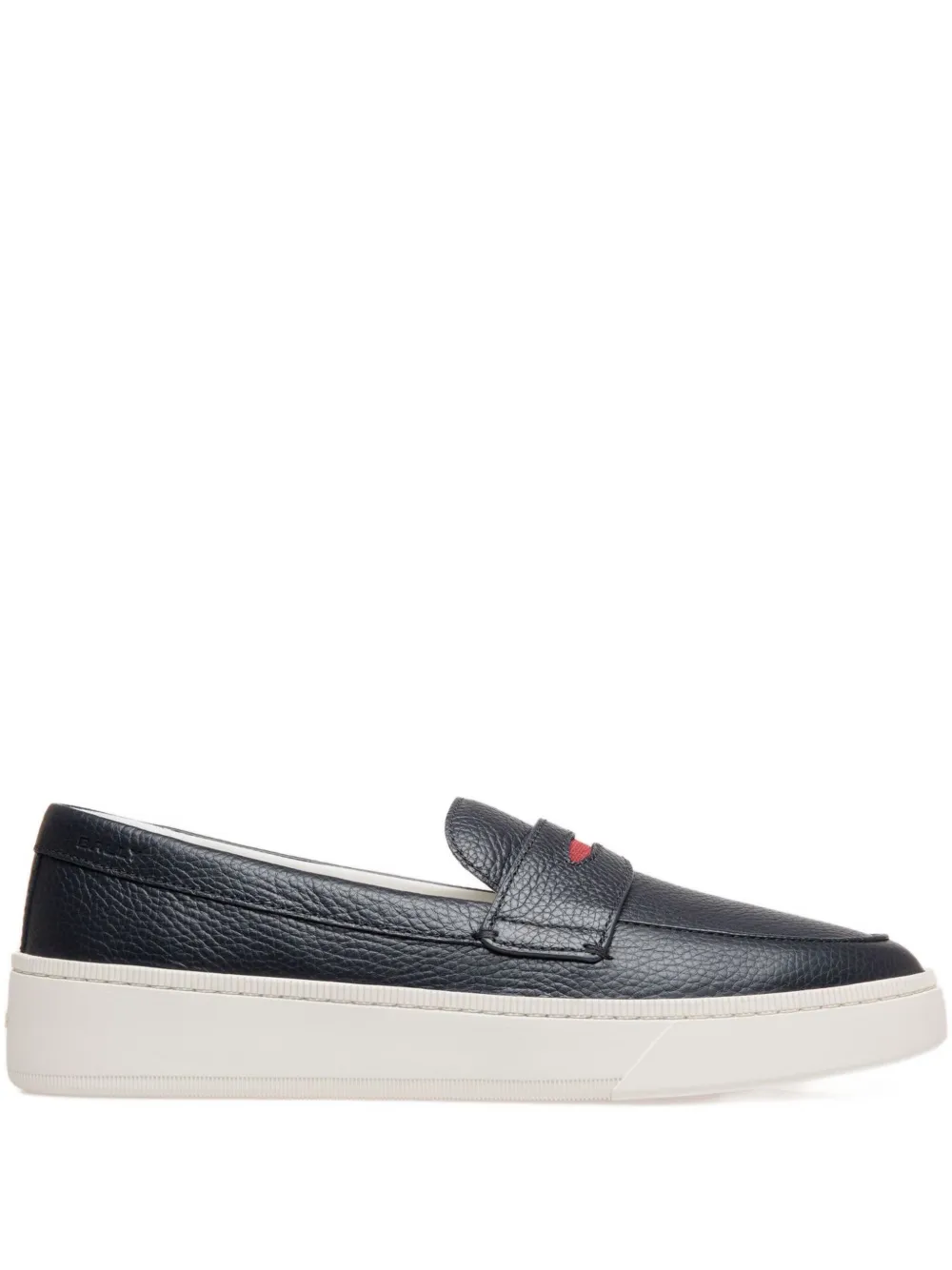 Bally ribbon-detail slip-on sneakers Blue