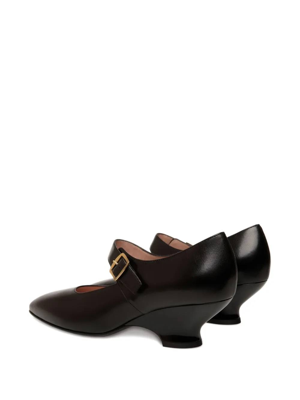 Bally Glendy pointed-toe buckle pumps Black