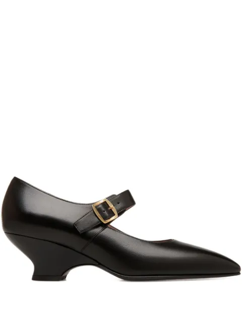 Bally Glendy pointed-toe buckle pumps