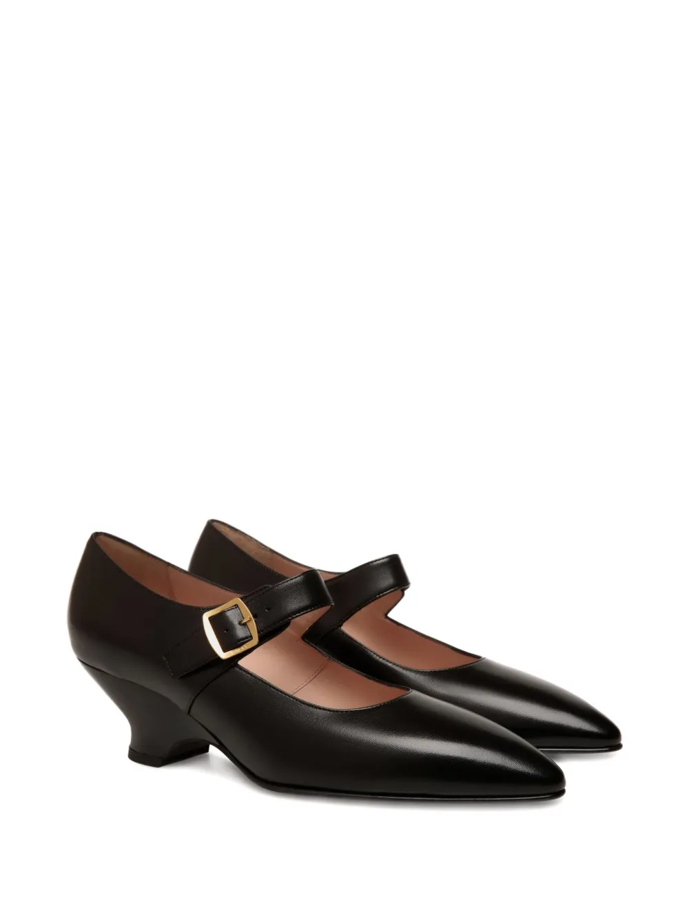 Bally Glendy pointed-toe buckle pumps Black