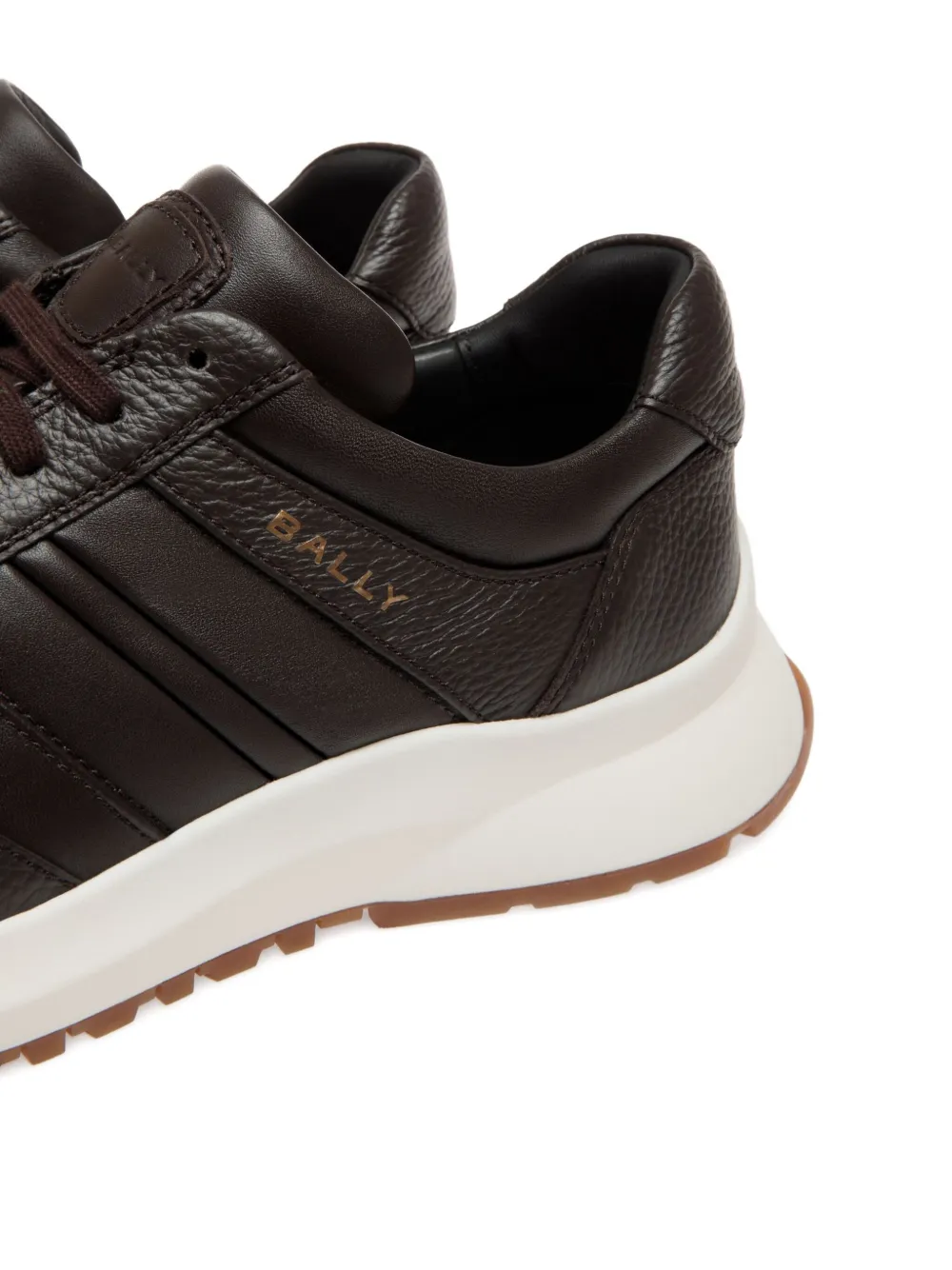 Bally lace-up leather sneakers Brown