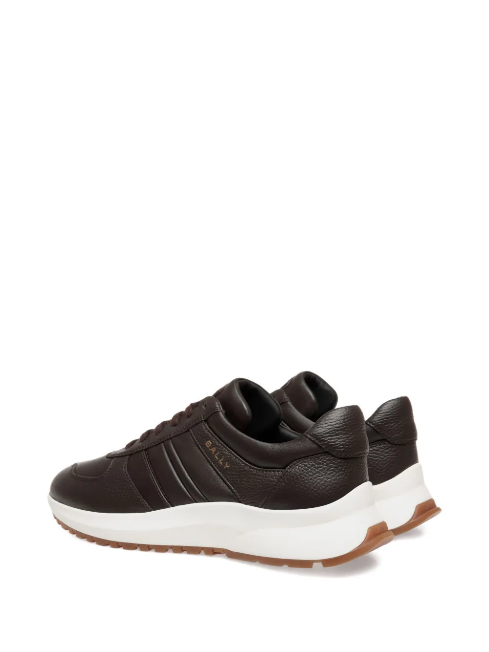 Bally lace-up leather sneakers Brown