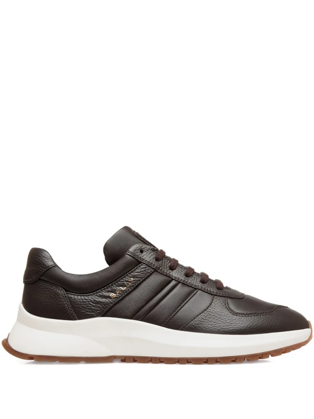 Bally lace-up leather sneakers Brown