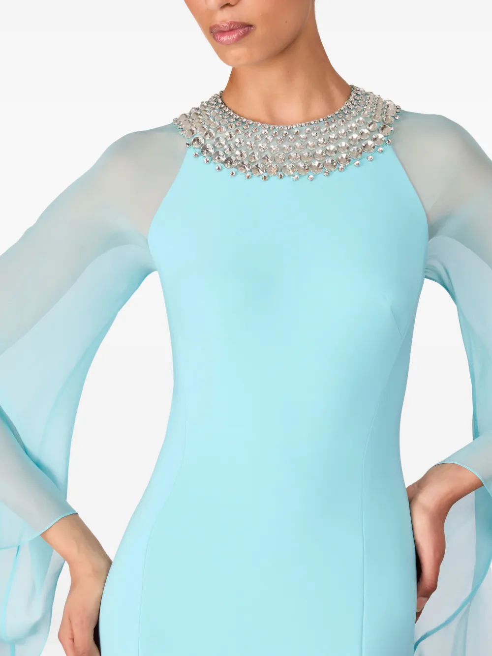 Shop Jenny Packham Sunbeam Beaded Midi Dress