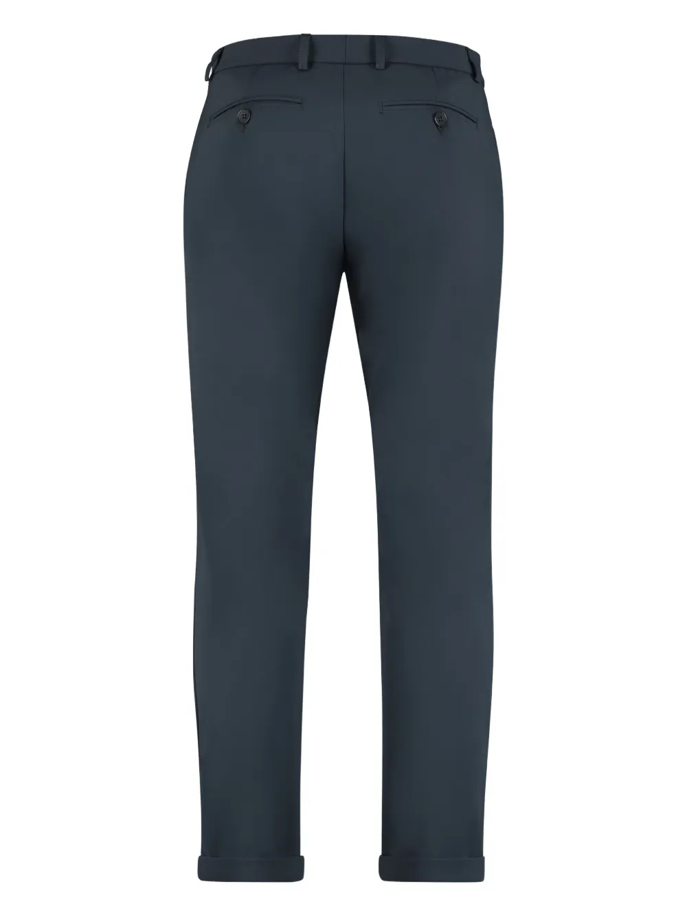THE (Alphabet) cuffed tailored trousers Blauw