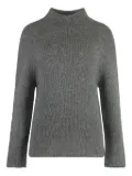 THE (Alphabet) turtleneck cashmere sweater - Grey