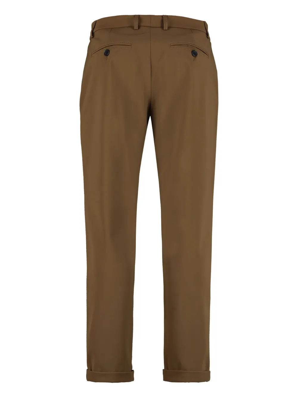 THE (Alphabet)  cuffed-hems flat-front trousers | Regular-Fit & Straight Leg Pants | Image 2