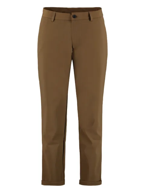 THE (Alphabet)  cuffed-hems flat-front trousers
