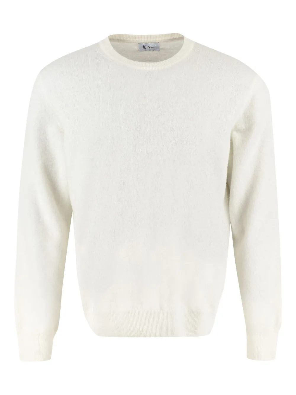 wool-cashmere crew-neck sweater