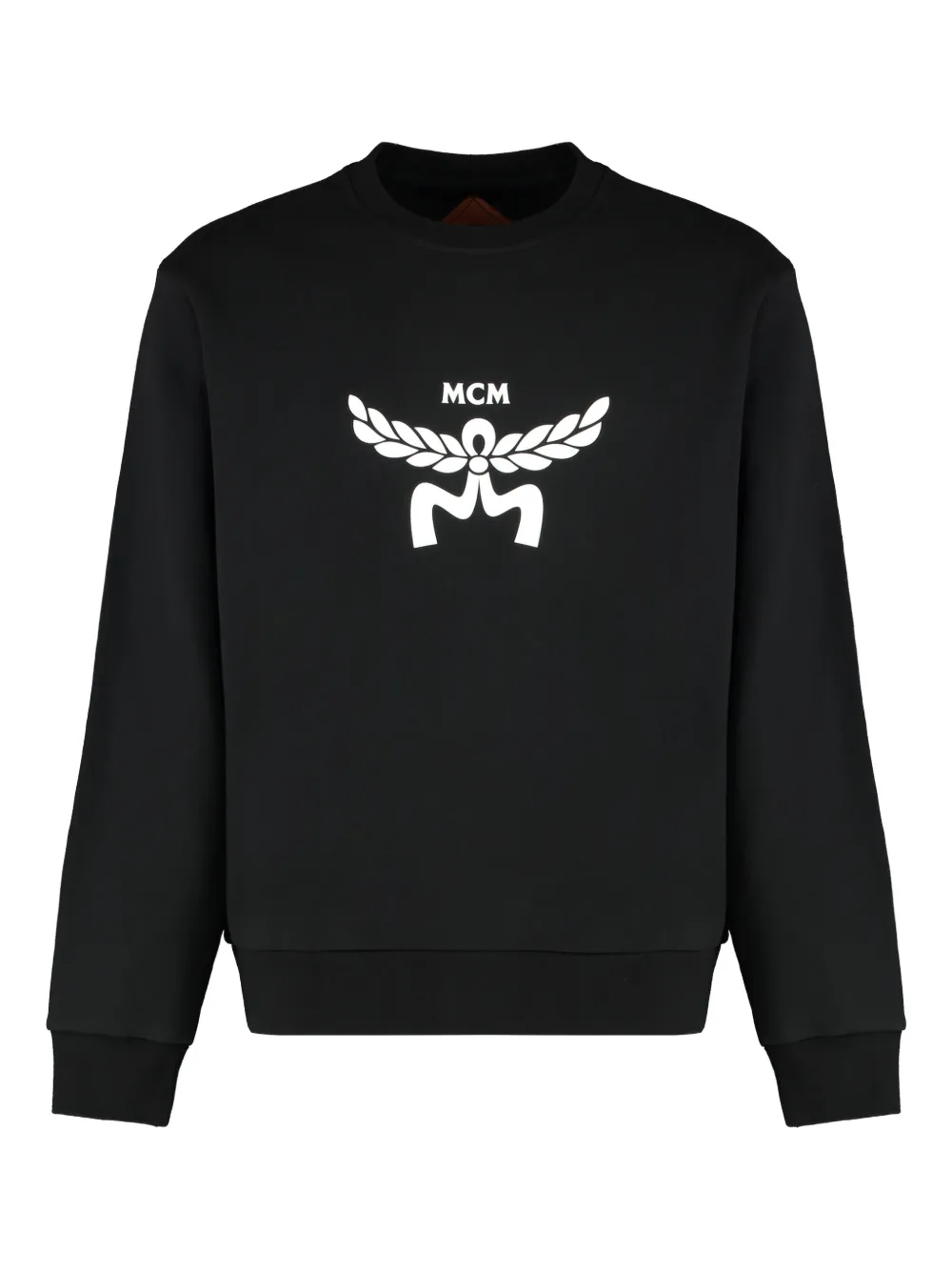 MCM Sweater met logo Zwart