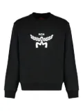 MCM logo crew-neck sweatshirt - Black