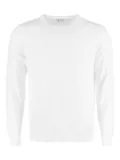 THE (Alphabet) crew-neck cotton jumper - White