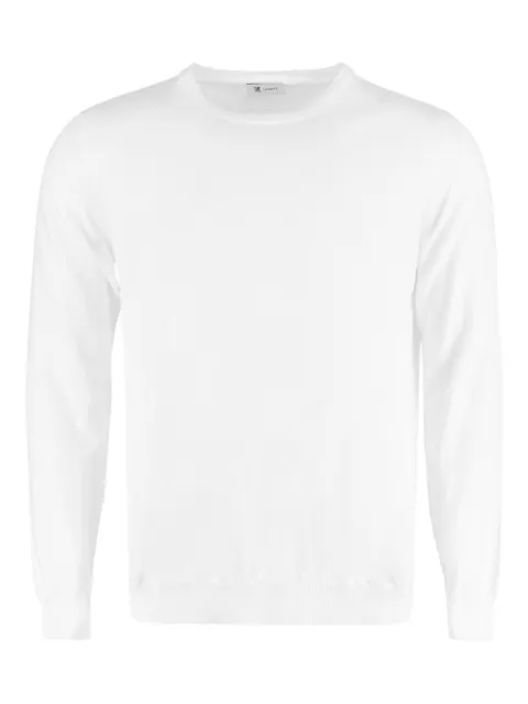 THE (Alphabet) crew-neck cotton jumper