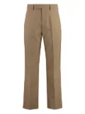 Gucci GG motif jacquard trousers - Brown
