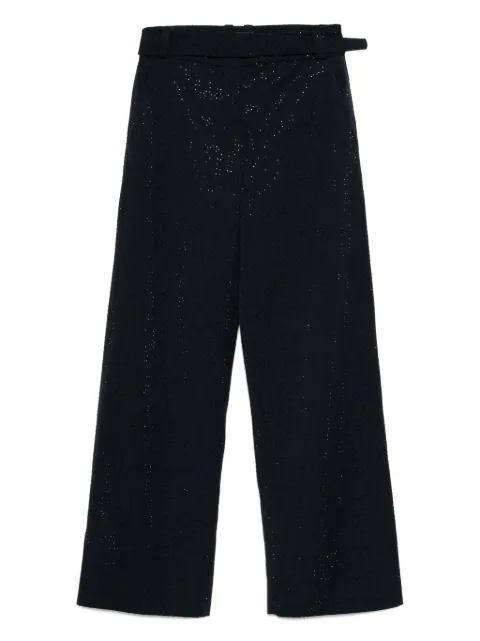 David Koma rhinestone-embellished trousers