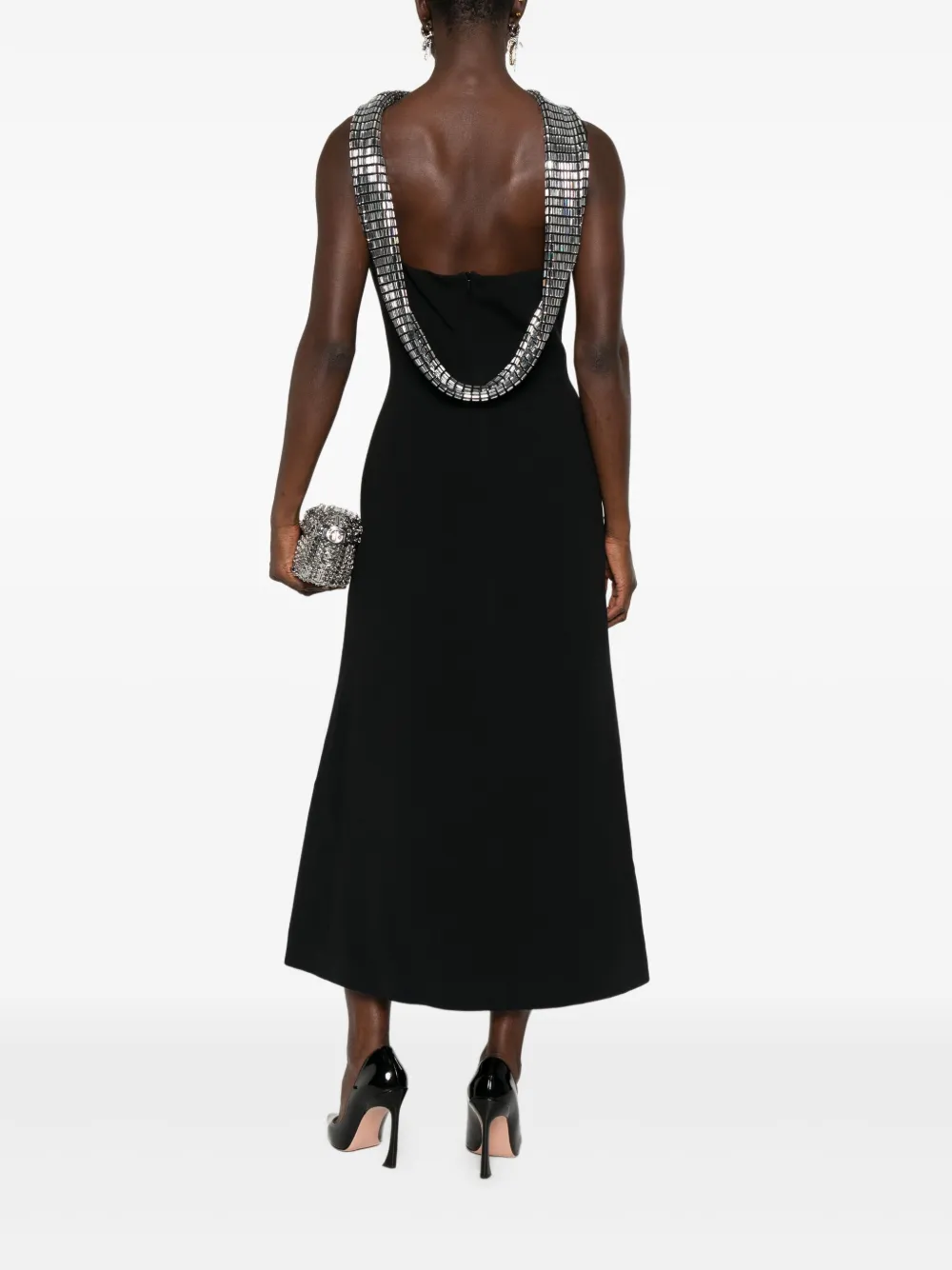 David Koma embellished-collar sleeveless midi dress | Cocktail & Party Dresses | Image 2