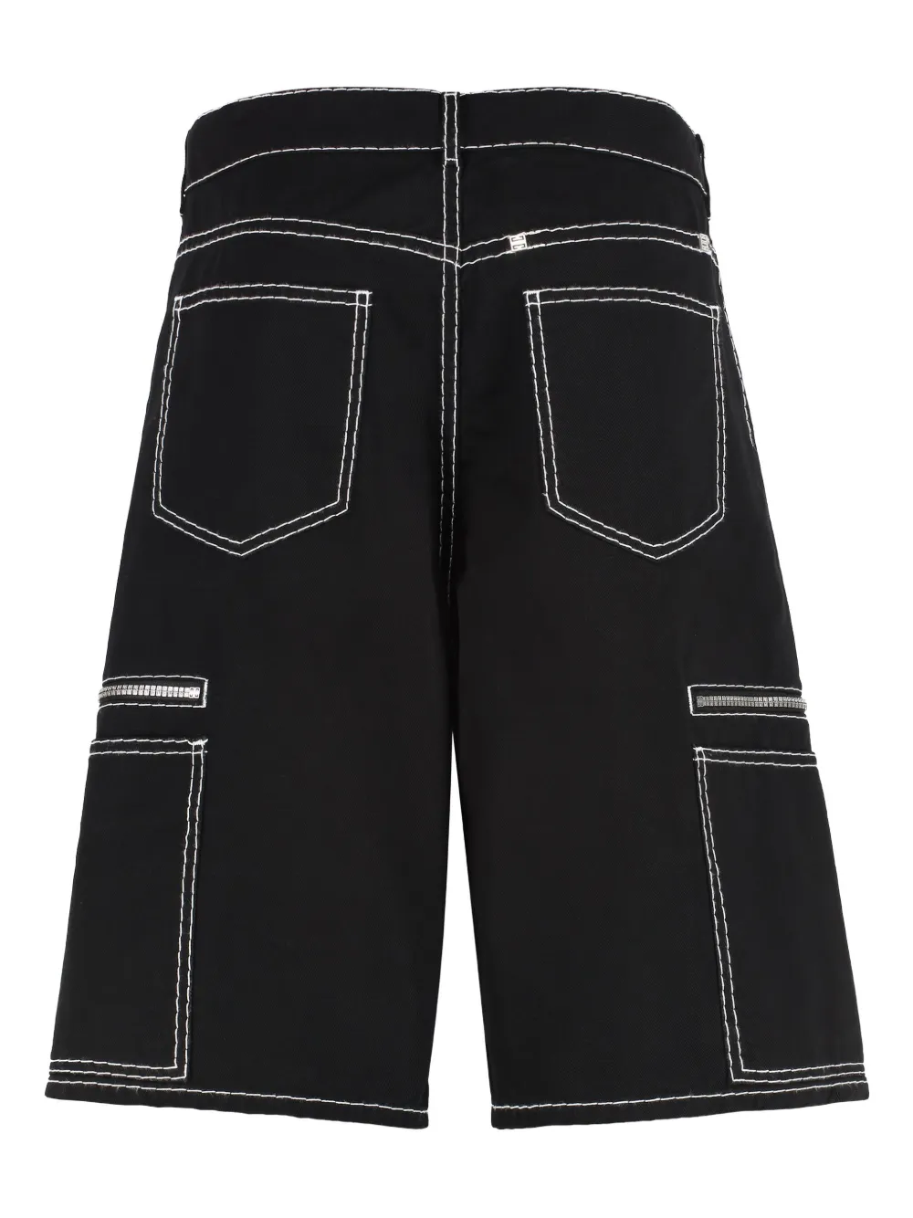 Givenchy Shorts met contrasterende stiksels Zwart