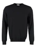 THE (Alphabet) crew-neck sweatshirt - Black
