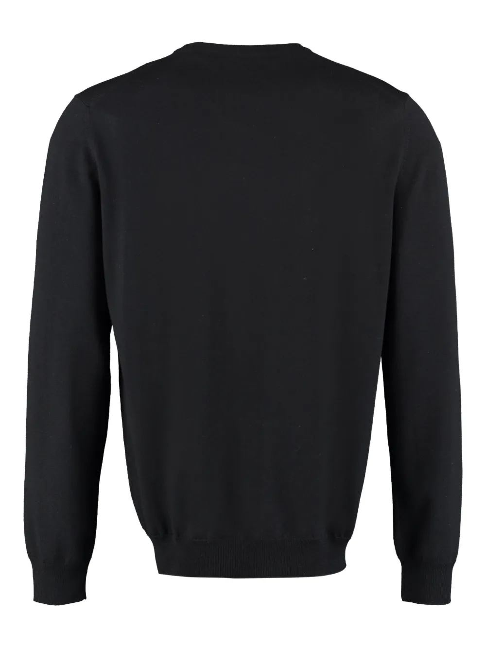 THE (Alphabet) Sweater met ronde hals - Zwart