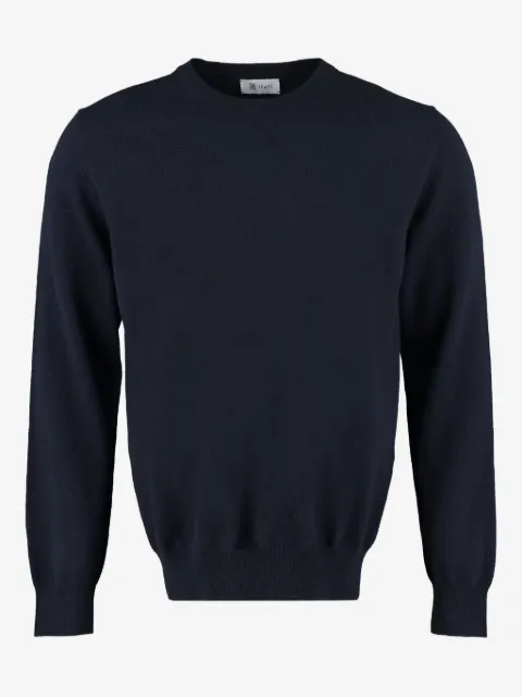 THE (Alphabet) crew-neck cashmere jumper