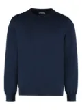 THE (Alphabet) cotton sweater - Blue