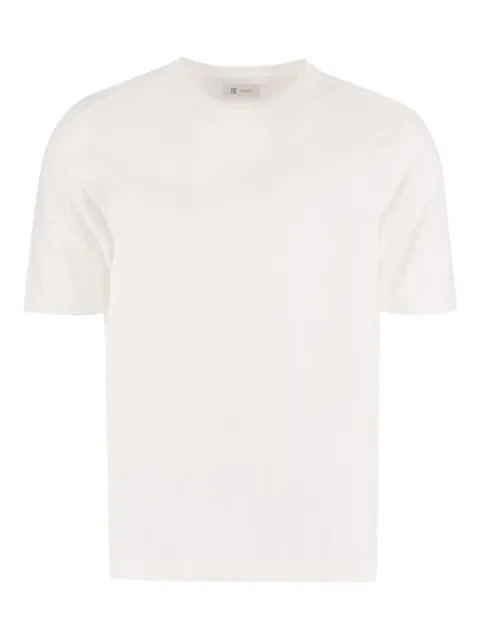 THE (Alphabet) short-sleeved cotton T-shirt