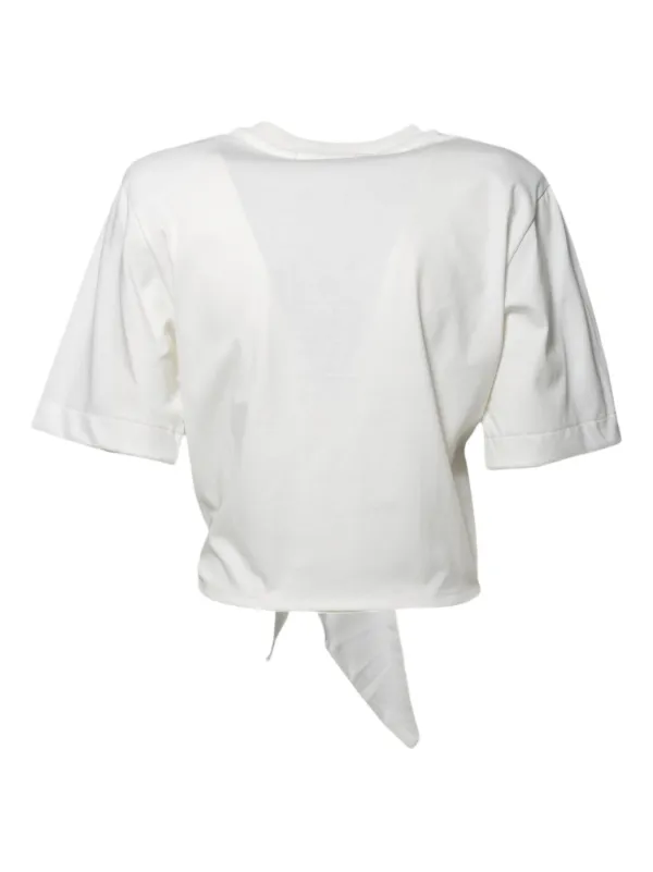 NINEMINUTES 売れ筋商品|||ナインミニッツ Tシャツ トップス レディース Tops White NUMBER (N)INE tシャツ (9)INE APPLE_T-SHIRT / アップル