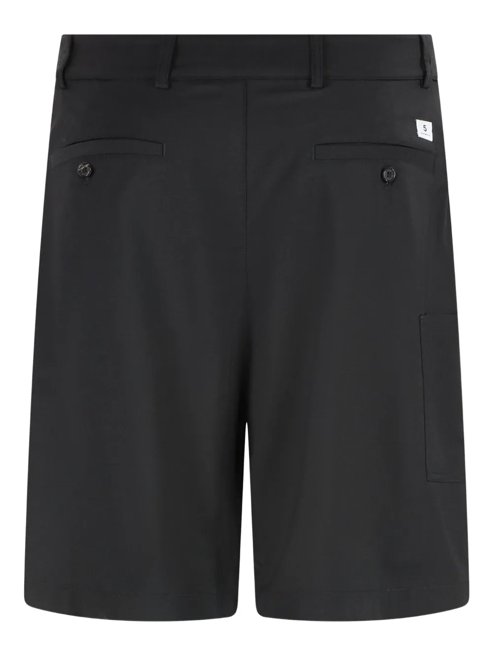 Department 5 logo-patch shorts Zwart