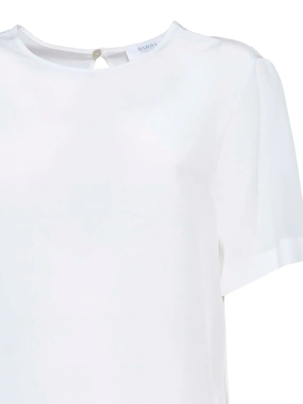 BARBA NAPOLI DRAWSTRING-HEM T-SHIRT