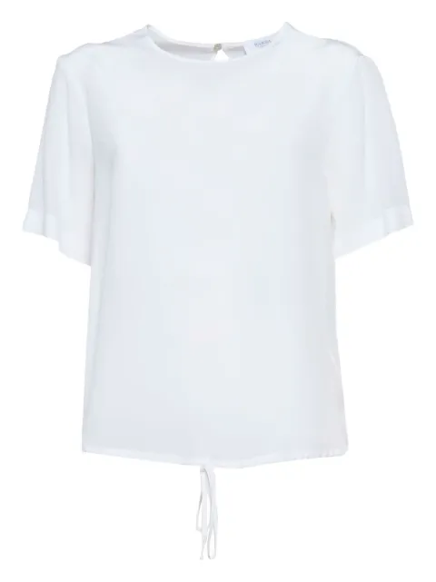 Barba drawstring-hem T-shirt