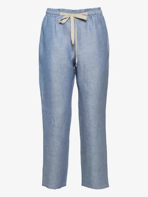 Barba pantalones con cordones en la pretina