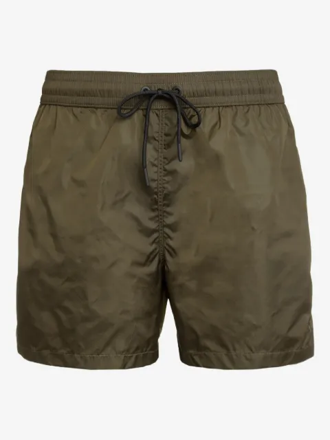 THE (Alphabet) shorts de playa con cordones en la pretina
