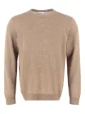 THE (Alphabet) cashmere-blend jumper - Brown