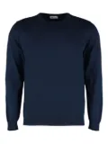 THE (Alphabet) crew-neck cotton sweater - Blue