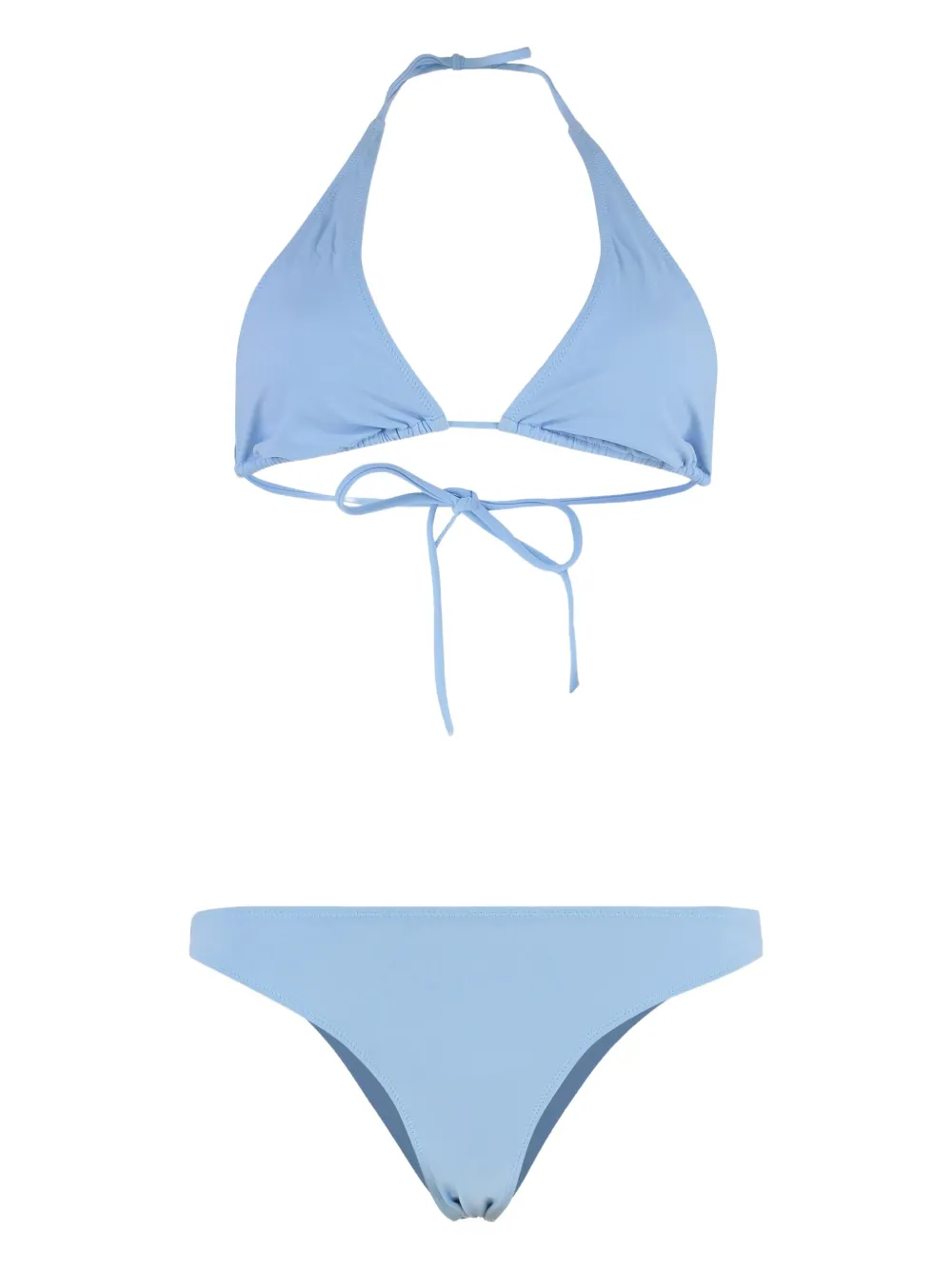 LIDO Cinquantacinque triangel bikini met halternek Blauw
