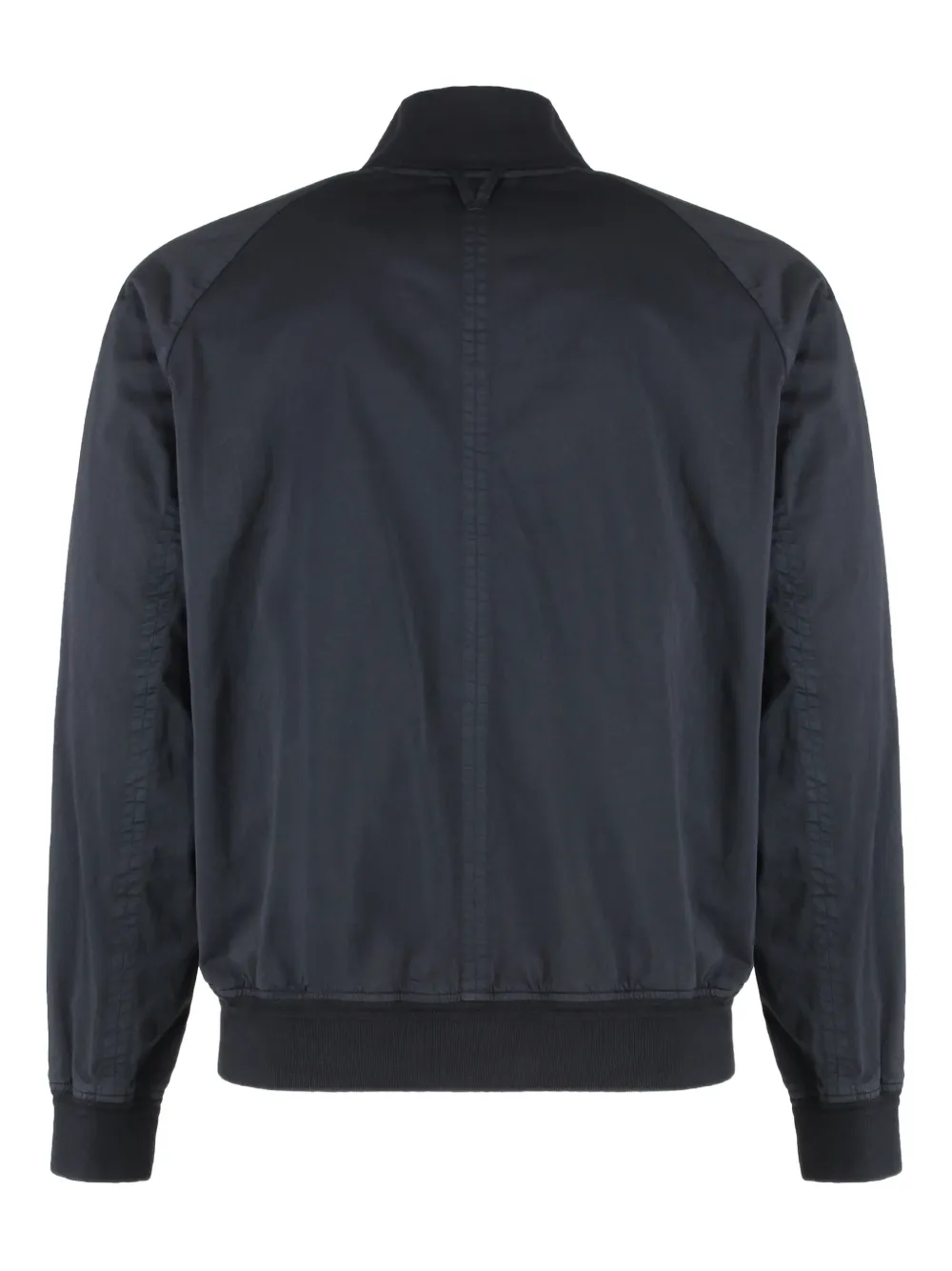 Valstar Ongevoerd bomberjack met zakdetail Blauw