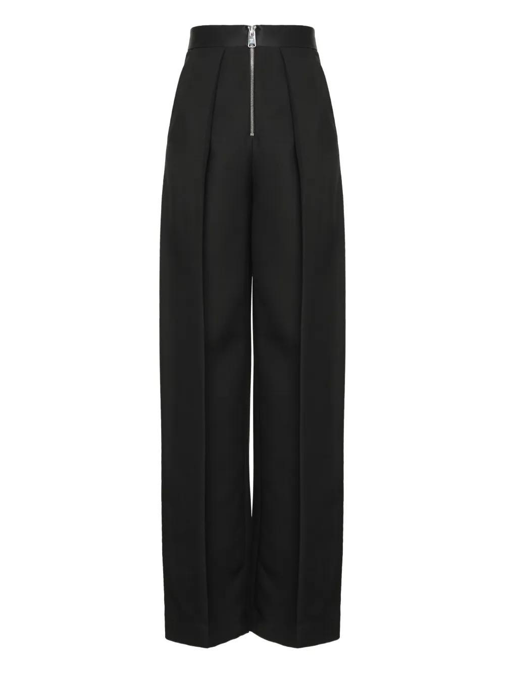 KHAITE zip-fly trousers | Black | Image 1