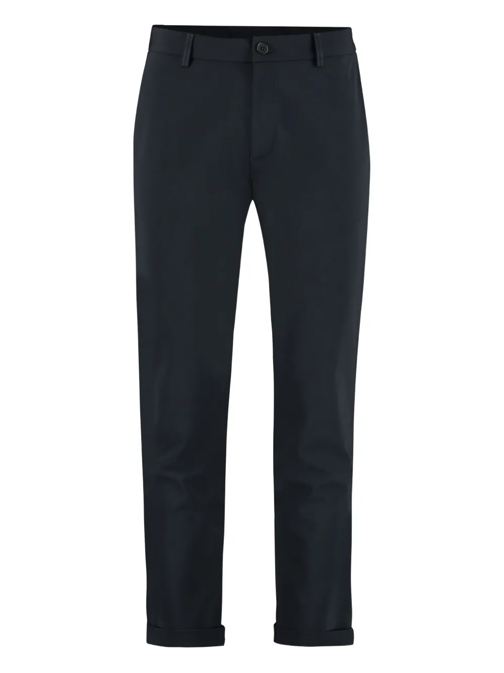 THE (Alphabet) tailored cuffed trousers Zwart