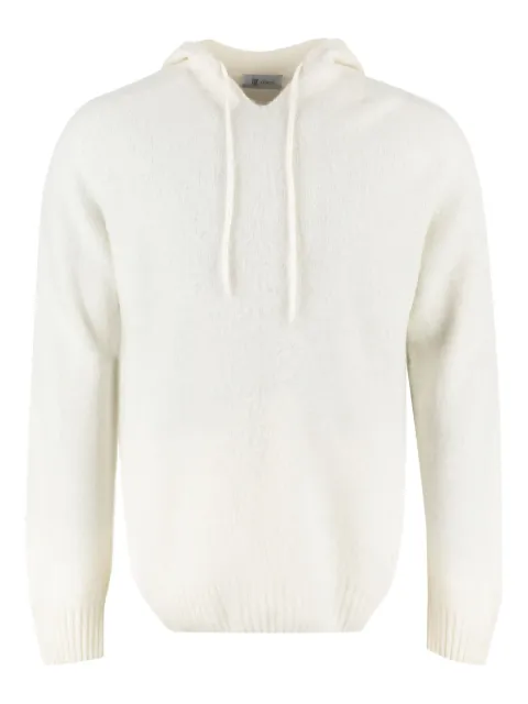 THE (Alphabet) wool-blend hoodie