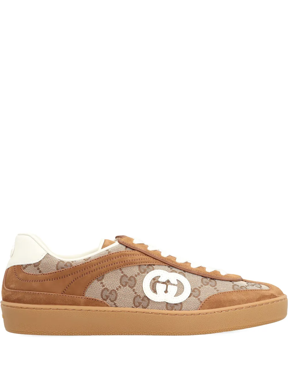 Gucci GG suede low-top sneakers Brown