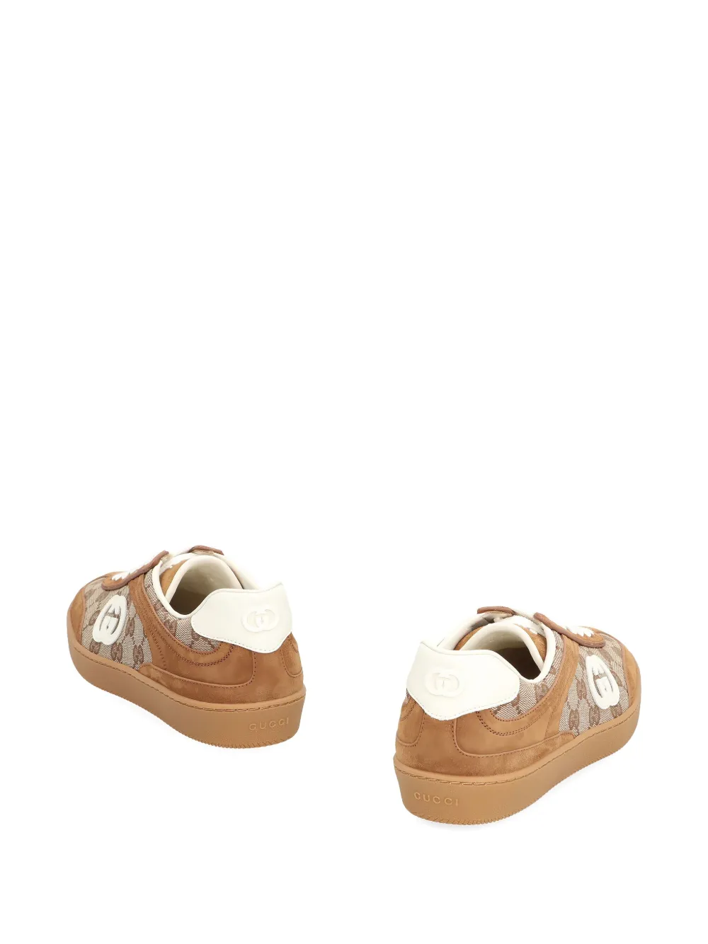 Gucci GG suede low-top sneakers Brown