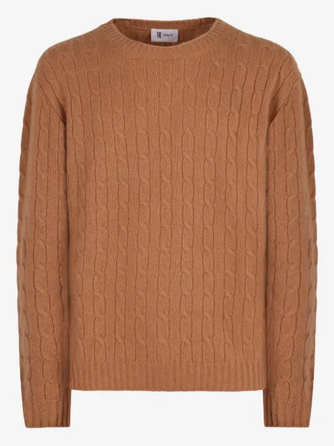 THE (Alphabet) cable-knit sweater